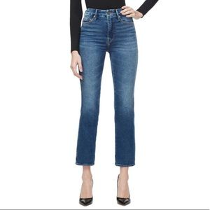 Good American Good Straight Curve Jeans
